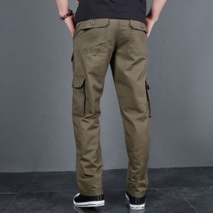 <span class=keywords><strong>Pantalon</strong></span> d'hiver décontracté pour <span class=keywords><strong>homme</strong></span> 100 % coton, coupe droite, multi-poches, grandes tailles, vente en gros - Product Image 5