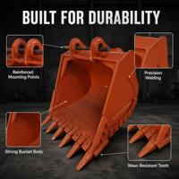 Godet d'excavatrice Ruimaike de qualité OEM pour pièces de machines de construction EX240 avec garantie d'un an