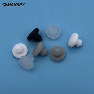 <span class=keywords><strong>MAKSEY</strong></span> Bouchon en caoutchouc silicone 2.5 à 50.6mm Bouchon en T Bouchon à trou rond - Product Image 2