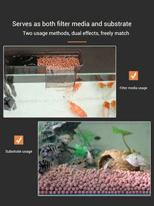 TOGAWA matériau synthétique <span class=keywords><strong>Natto</strong></span> Quartz boule filtre média Aquarium <span class=keywords><strong>Bio</strong></span> balles écologique 6mm diamètre réservoir de poissons étang salon - Product Image 4