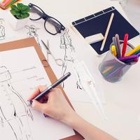Règle de dessin de mode, règle de modèle d'illustration, règle esthétique scolaire, règle de conception de couture, outils de couture