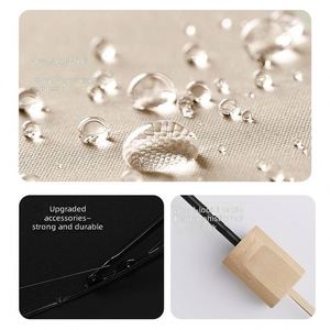 Paraguas Manual, Reforzado, Resistente al Viento, Protección UV, Tamaño Grande para Uso Escolar, Doble Uso para Lluvia y Sol - Product Image 2