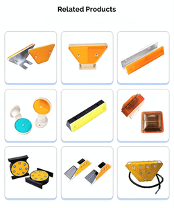 Rectangle Double face 12 <span class=keywords><strong>LED</strong></span> DC 24V IP68 étanche multicolore ABS plastique avertissement de sécurité routière filaire Tunnel lumière 90 flashs/min - Product Image 3
