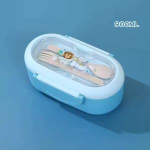 Boîte à lunch micro-ondable portable pour étudiants et employés de bureau, cadeau idéal pour les étudiants et le personnel de bureau - Product Image 5