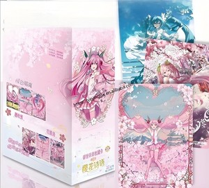 Kayu Anime Peripheral 5th Tcg Sakura Poetry First Sight Collection Card Rare Foil Variant Design Collectible Gift Mystery Box - Product Image 3