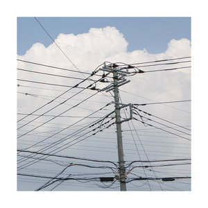 Tour de télécommunication tubulaire en acier galvanisé à chaud pour antenne GSM, avec câble de tirage de 30 <span class=keywords><strong>m</strong></span> pour <span class=keywords><strong>m</strong></span>ât triangulaire en treillis - Product Image 5