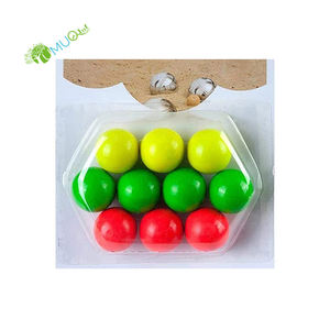 YumuQ 3 cm Accessoires <span class=keywords><strong>de</strong></span> Pétanque en Bois Naturel, Jeux <span class=keywords><strong>de</strong></span> Pétanque, Cochonnets Buteurs - Product Image 1