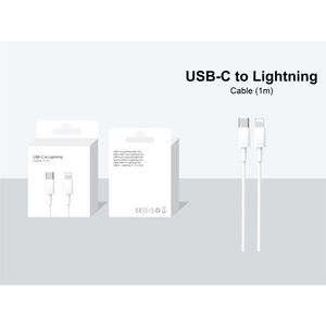 <b>USB</b> <b>C</b> To Light-ning <b>Cable</b> 1M Fast Charging Data Sync - Product Image 3