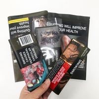 Emballage en plastique pour tabac à rouler avec sac en cellophane