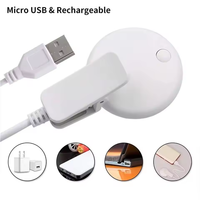 Lampe de remplissage en direct rechargeable, mini lumière annulaire portable pour selfie, mini lumière annulaire LED de bureau portable pour téléphone