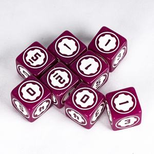 Dadi D6 FACCUB Personalizzati Fatti a Mano 16mm Quadrati Set di Dadi RPG con Logo Personalizzato in Resina e Plastica Durevole per Giochi da Tavolo Promozionali - Product Image 3