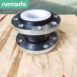 DN100 double sphère à embout à bride soufflet EPDM joints de dilatation en caoutchouc flexible - Product Image 2