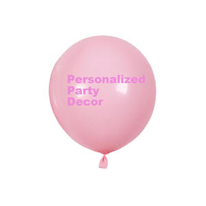 Ballons en latex personnalisés <span class=keywords><strong>anti</strong></span>-explosion de 10 pouces avec impression de logo, ballons à l'hélium imprimables personnalisés avec design de marque - Product Image 2