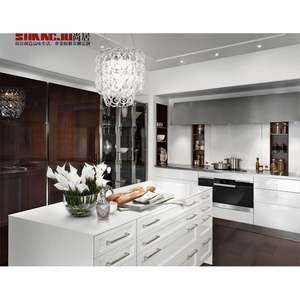 In Stile americano In America Pull-Out Pull Out Armadio Assemblato Da <span class=keywords><strong>Cucina</strong></span> Con Isola Granito Top - Product Image 5