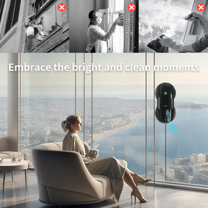 Robot <span class=keywords><strong>Limpiacristales</strong></span> Doméstico al Mejor Precio, Limpiador de Vidrios Automático, Motor Eléctrico sin Escobillas, Electrodoméstico Inteligente para la Limpieza del Hogar - Product Image 6
