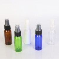 Flacon pulvérisateur en plastique blanc et marron de 30 ml, 50 ml, 60 ml, 100 ml, 150 ml, 200 ml, 250 ml, avec pulvérisateur à fine brume, emballage mini flacon pulvérisateur pour animaux de compagnie