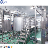 Complete sapverwerkings- en bottelmachine, fruit sap drankenproductielijn, turnkey