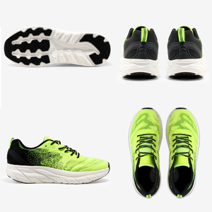 LOGO personalizzato prodotto traspirante Private Label Design maglia Casual <span class=keywords><strong>scarpe</strong></span> da corsa per gli uomini delle donne <span class=keywords><strong>scarpe</strong></span> nere <span class=keywords><strong>scarpe</strong></span> sportive - Product Image 5