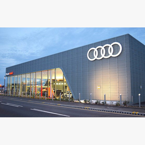 Magazzino Prefabbricato in Metallo a Basso Costo, Showroom in Struttura d'Acciaio, Edificio Prefabbricato in Acciaio - Product Image 1