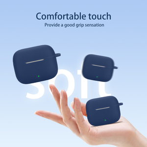 Funda Protectora de Silicona para Auriculares Inalámbricos OPPO Enco <span class=keywords><strong>Buds</strong></span> <span class=keywords><strong>3</strong></span> Pro TWS, Compatible con <span class=keywords><strong>Airpods</strong></span> Pro, Empaquetada Convenientemente en Bolsa OPP - Product Image 4