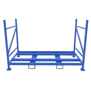 Metal outdoor storage motorcycle folding stackable tyre rack for truck tires
