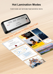 Laminateur commercial <span class=keywords><strong>A4</strong></span> à 4 rouleaux chaud/froid Dowell DWL-4BF, ignifuge, le mieux noté en usine - Product Image 4