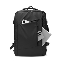 Sac à dos pour ordinateur portable de haute qualité, logo personnalisé, surface anti-rayures, rangement multi-couches, sac à dos portable pour homme