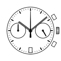 Reloj Cronógrafo Híbrido VK64 MECA-QUARTZ con Reinicio Rápido y Segundero de Barrido