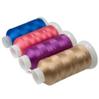 Fabricants de gros de bonne qualité 120D/2 100% polyester fil à broder