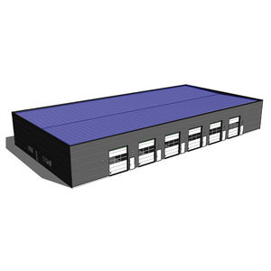 Edificio Industrial de Estructura de Acero Prefabricado Personalizado, Taller de Acero Industrial, Fábrica de Acero de Varios Pisos - Product Image 5