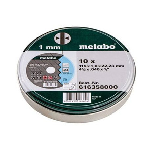 Metabo Cutting Disc 115 X 1 X 22.23 Mm Inox For Metal Grinding <b>Abrasive</b> <b>Tool</b> - Product Image 1