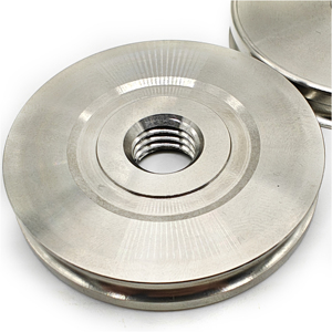 सीएनसी मशीनी गोल नट जस्ता प्लेटेड/ब्लैक ऑक्साइड ओएम अनुकूलन योग्य रिंग नट - Product Image 1