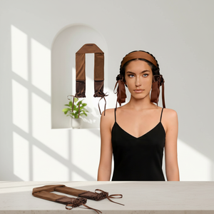 Nouveau <span class=keywords><strong>Bandeau</strong></span> Boucleur Sans Chaleur pour Cheveux Longs, à Porter Pendant la Nuit, <span class=keywords><strong>avec</strong></span> Ruban Doux Enveloppant - Product Image 1
