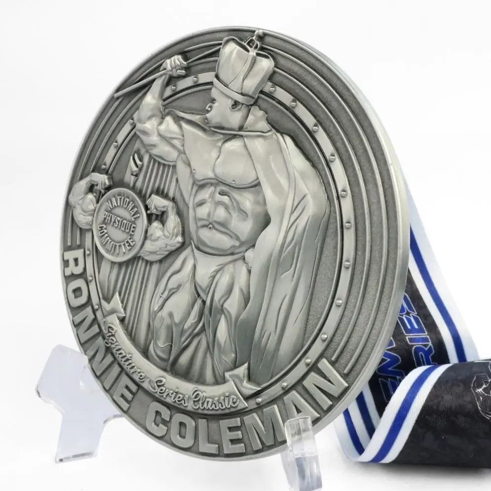 2D 3D Custom Bodybuilding Taekwondo Sport medaille Trophäen medaillen ramy