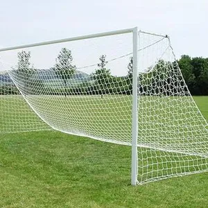 Futbol Net dayanıklı PE 2.2mm malzeme 5 oyuncu futbol topu ekipmanları Net maç için