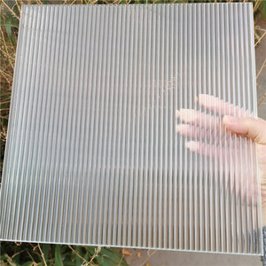<span class=keywords><strong>Verre</strong></span> décoratif ultra-transparent gravé, cannelé, trempé, à motifs, teinté, feuille <span class=keywords><strong>de</strong></span> <span class=keywords><strong>verre</strong></span> à motifs ultra-transparents, <span class=keywords><strong>verre</strong></span> à motifs cannelés - Product Image 3