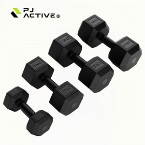 PINJIAN Ev Spor Salonu Serbest Ağırlık Fitness Altıgen Çimento Dambıl Güç Antrenmanı Egzersiz Serbest Ağırlıklar - Product Image 1