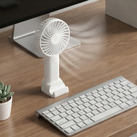 Mini ventilateur portable avec logo personnalisé, batterie rechargeable, motif personnalisé pour cadeau promotionnel, ensemble de cadeaux, événements festifs