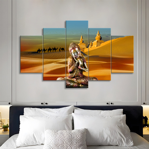 Nhà Máy Outlet Chất Lượng Cao Giá Bán Buôn Sa Mạc Phật In <span class=keywords><strong>Canvas</strong></span> Tranh Tùy Chỉnh Kích Thước Thích Hợp Cho Bán Trực Tuyến - Product Image 2