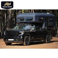 Mini camping-car hybride accessible à l'entretien, conforme aux normes australiennes, autocaravane avec toilettes