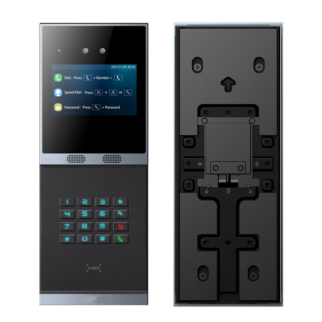 Multifunction Support Multi-user Interphone Security Intercom System for Big Building SIP Video Doorphone for Building