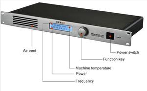 Émetteur FM sans fil professionnel 50W Entrée audio Diffusion <span class=keywords><strong>radio</strong></span> - Product Image 4