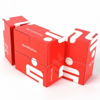 Cubo Mágico Magnético Plegable Promocional en 3D, Rompecabezas con un Diseño Encantador, Cubo Magnético de Plástico, Juguete de Rompecabezas para Niños