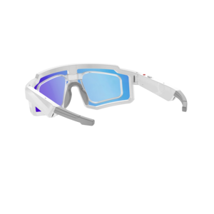 Occhiali da Sole Sportivi Intelligenti Multifunzione M14 con Fotocamera, Riconoscimento Oggetti AI, Lenti PC Anti-UV e Audio Open-Ear - Product Image 2