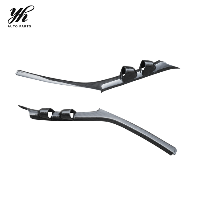Carbon Fiber CF RHD A-Pillar Double Gauge Pod 52mm/60mm Fit for 1995-1998 Skyline R33 GTS GTR