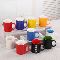 Mug personnalisé de haute qualité avec impression de chat mignon, en porcelaine, 320 ml, non toxique, cadeau d'entreprise
