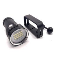Lampe de plongée étanche DT006 2000 lumens 30M, lampe torche sous-marine LED CREE XM-L2 avec fonction SOS et stroboscope