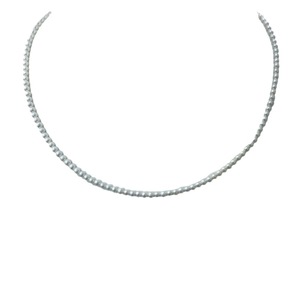 Authentic 3-4mm Round Freshwater <b>Pearl</b> <b>Necklace</b> for Women S925 <b>Silver</b> Buckle Fine Flawless Strong Light Finished Product - Product Image 5
