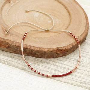 Hot Selling Gnext Beach Jewelry Bohemian Handmade Adjustable <b>String</b> Miyuki Colorful Seed Beads <b>Bracelet</b> Anniversary Gifts Unisex - Product Image 5