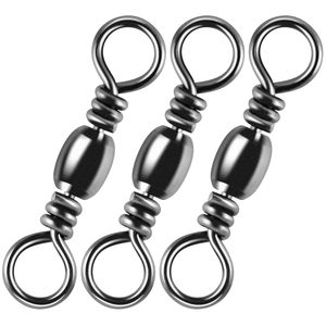 Fishing Accessories Fishing <b>Snap</b> Connector Carbon Steel Fishing Swivel - Product Image 1